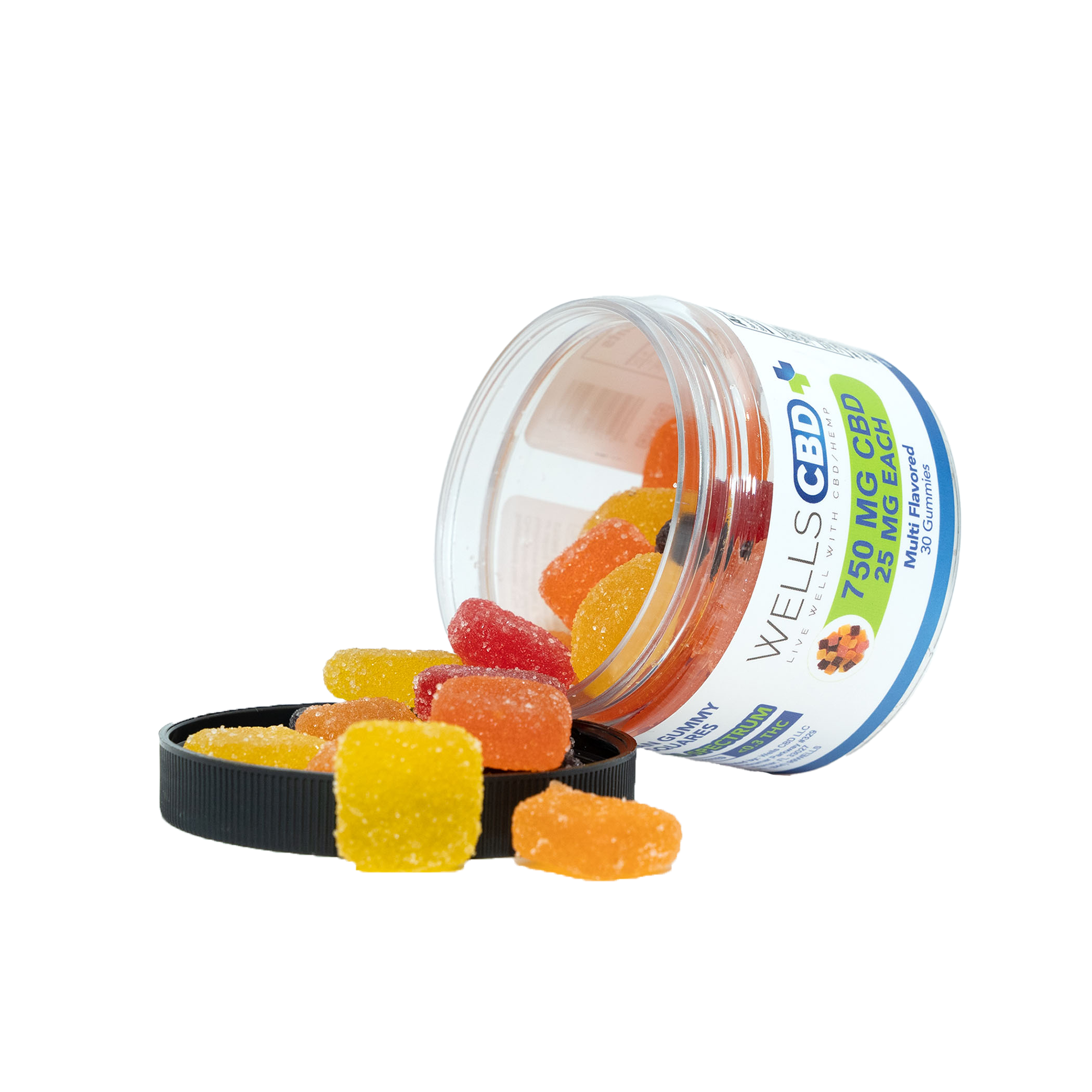 Full Spectrum Gummies - 750 MG CBD – WellsCBD